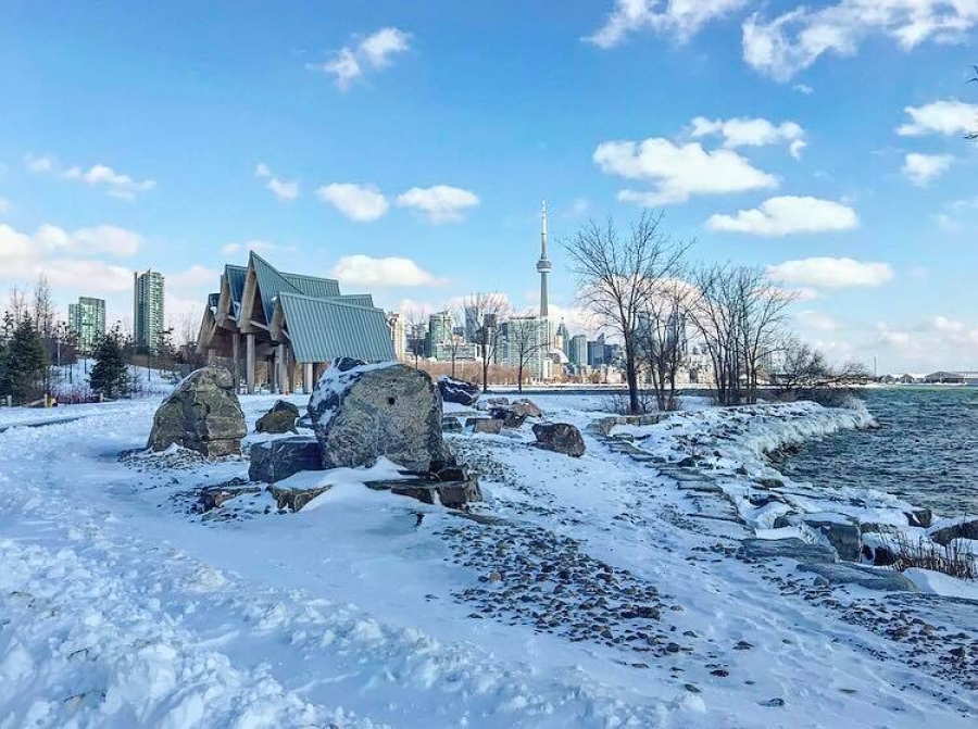 Trillium Park, January 2019 (Photograph courtesy of Jessica Young)