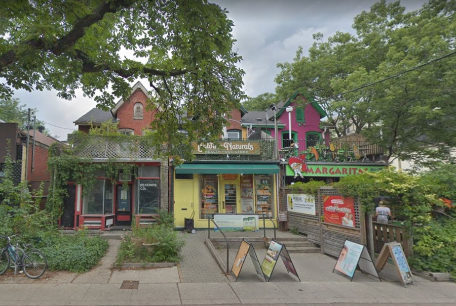 14-18 Baldwin Street, Toronto - July 2018 - Image via Google Streetview