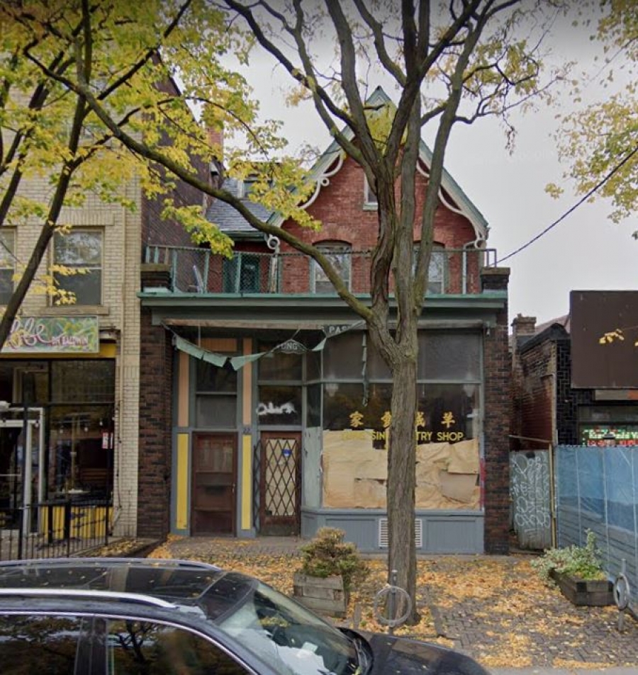 22 Baldwin Street, Toronto - October 2020 - Image via Google Streetview