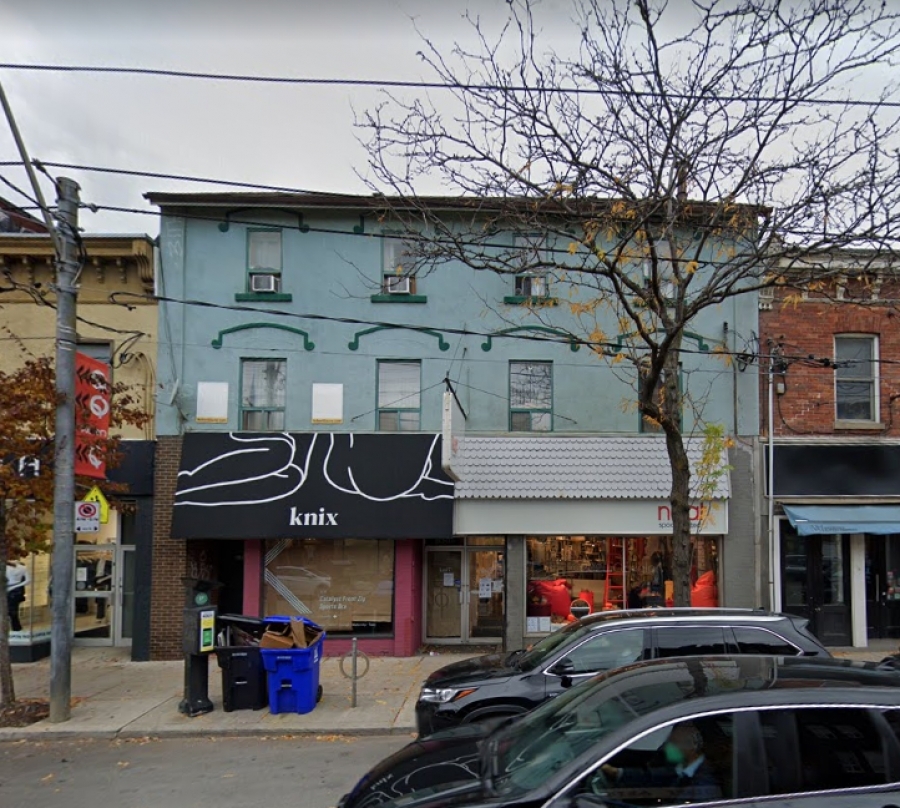 628-630 Queen Street West, Toronto - October 2020 - Google Streetview