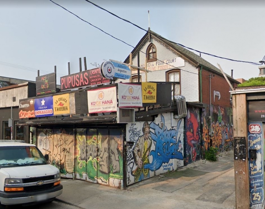 214 Augusta Avenue, Toronto - May 2019 - Image via Google Streetview