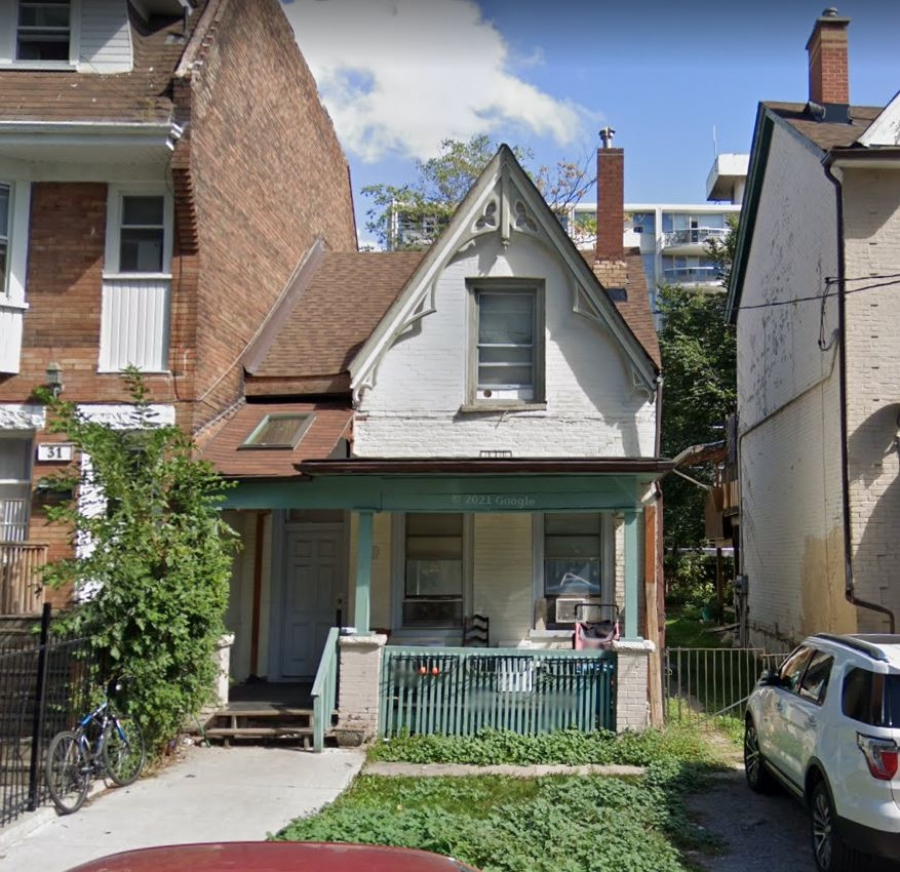 29 Homewood Avenue, Toronto - September 2019 - Image via Google Streetview