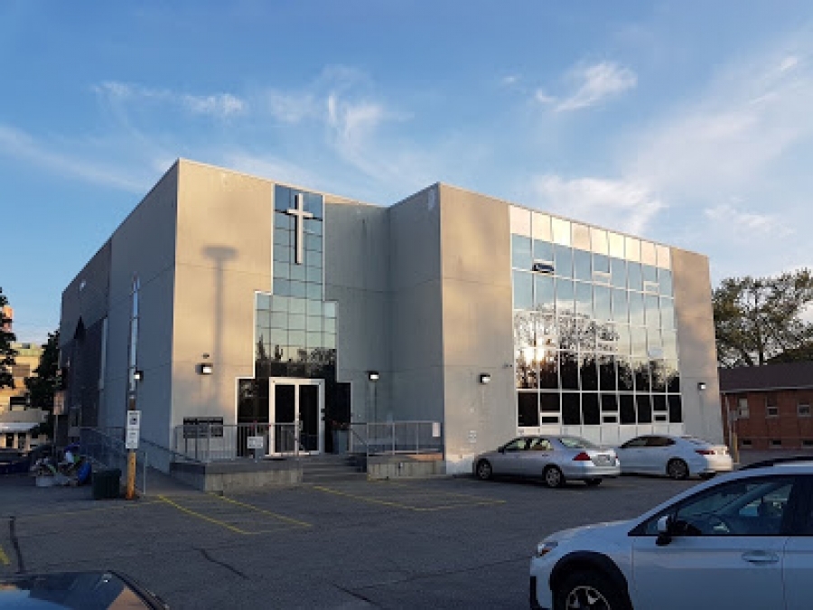 North elevation of the North Toronto Chinese Baptist Church, 2019 (photo by Edmund Li, courtesy of Google Maps)