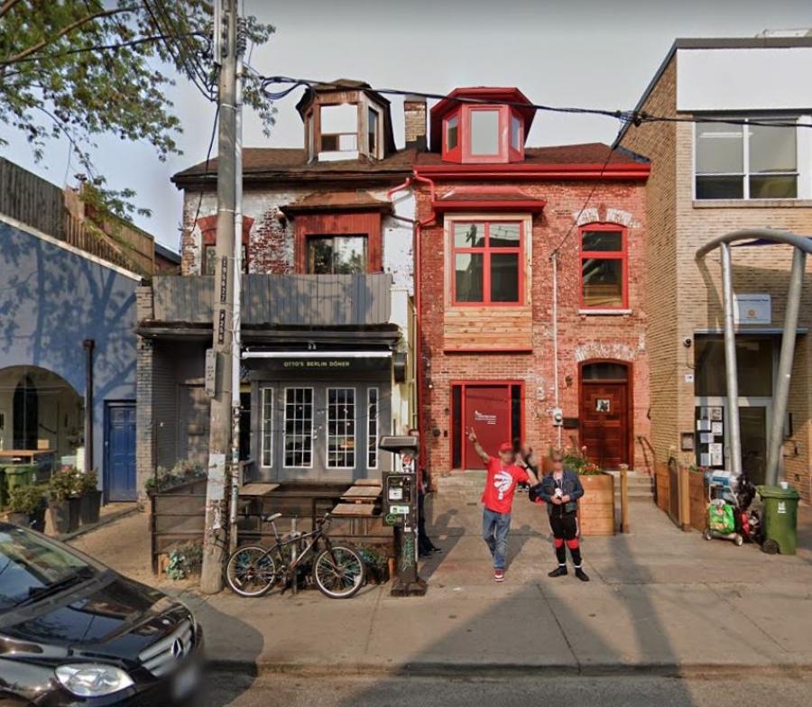 256-258 Augusta Avenue, Toronto - May 2019 - Image via Google Streetview