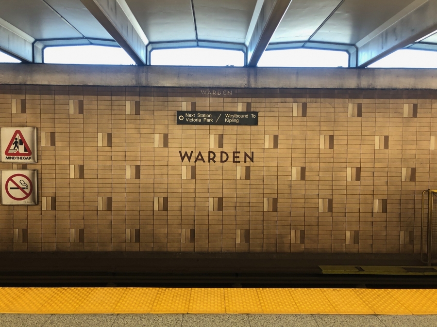 Warden Subway Station, photo credit - Meredith Stewart